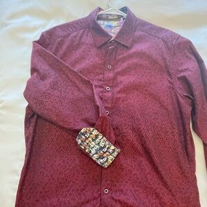 Robert Graham L men’s  dress shirt